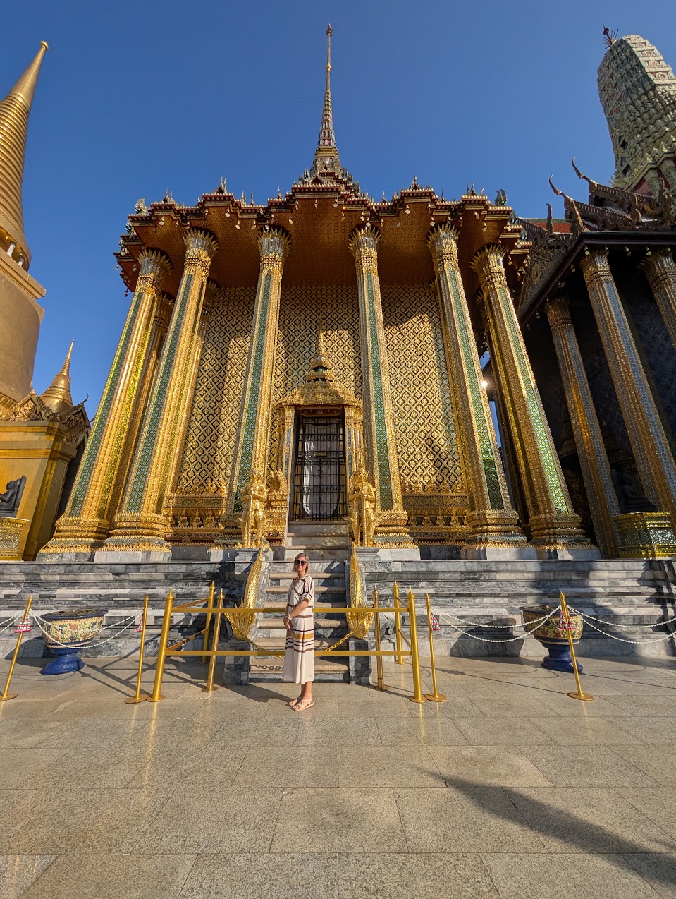 Grand Palace under vores besøg i Bangkok